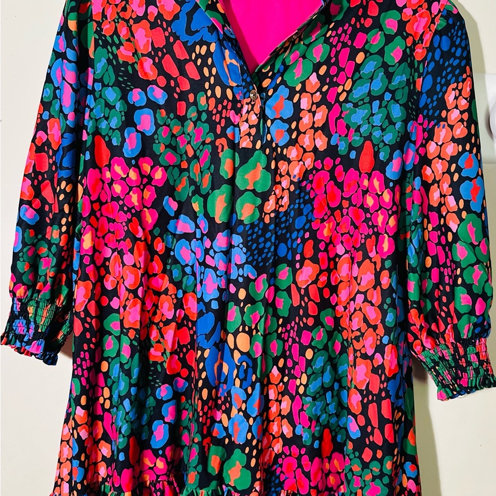 SSYS The Phoebe Smocked Long Sleeve Dress!